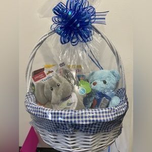 Baby boy girl basket
